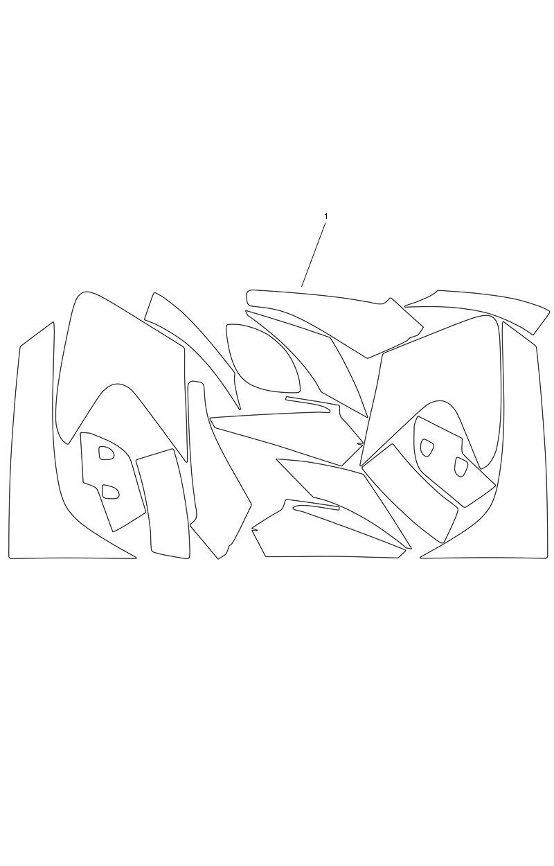 Paint Protection Kit exploded diagram