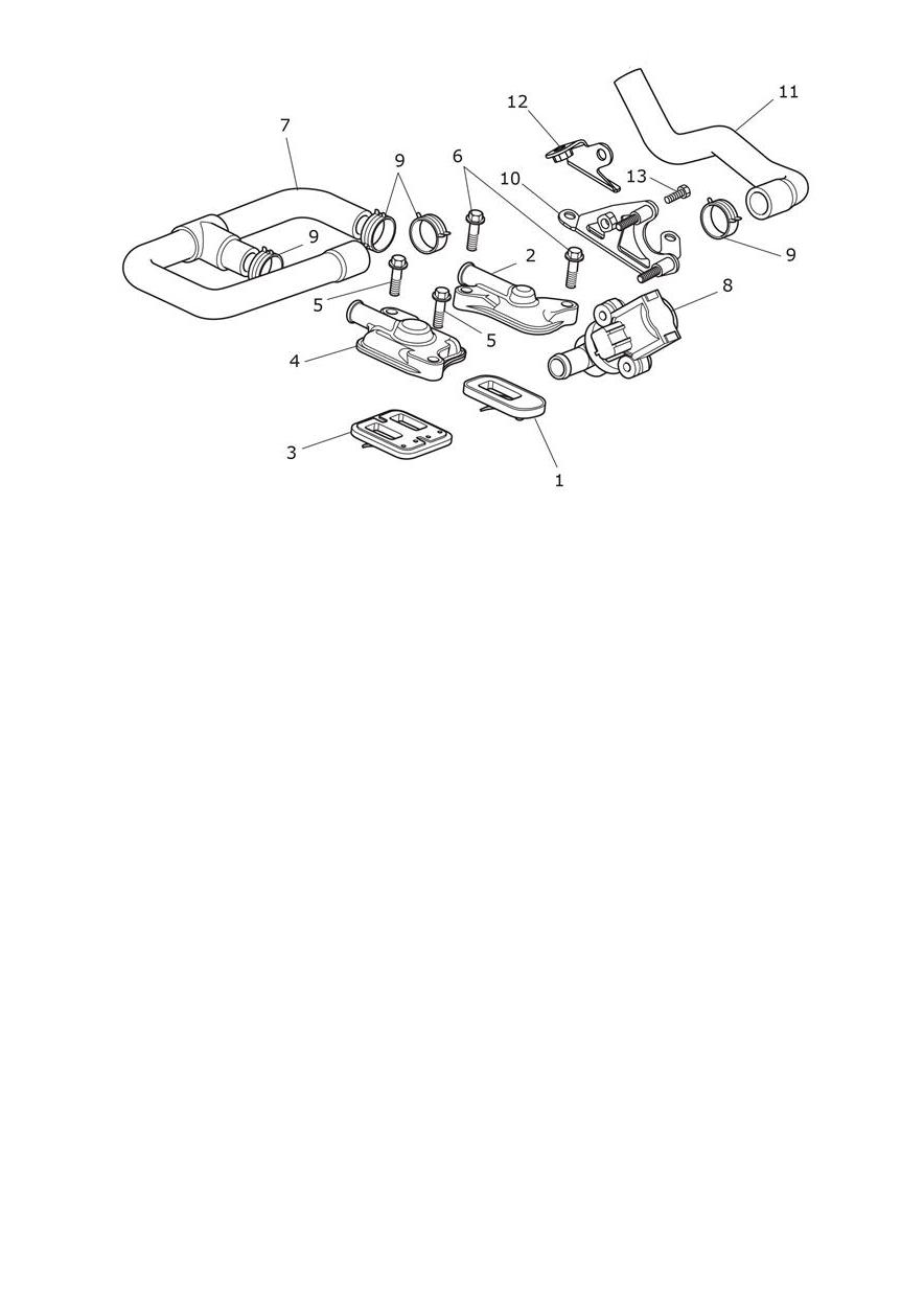 Emissions Control exploded diagram
