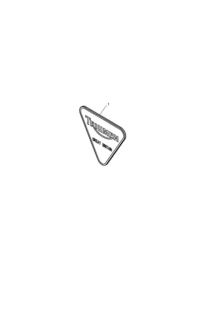 Badge Kit, Triangular exploded diagram
