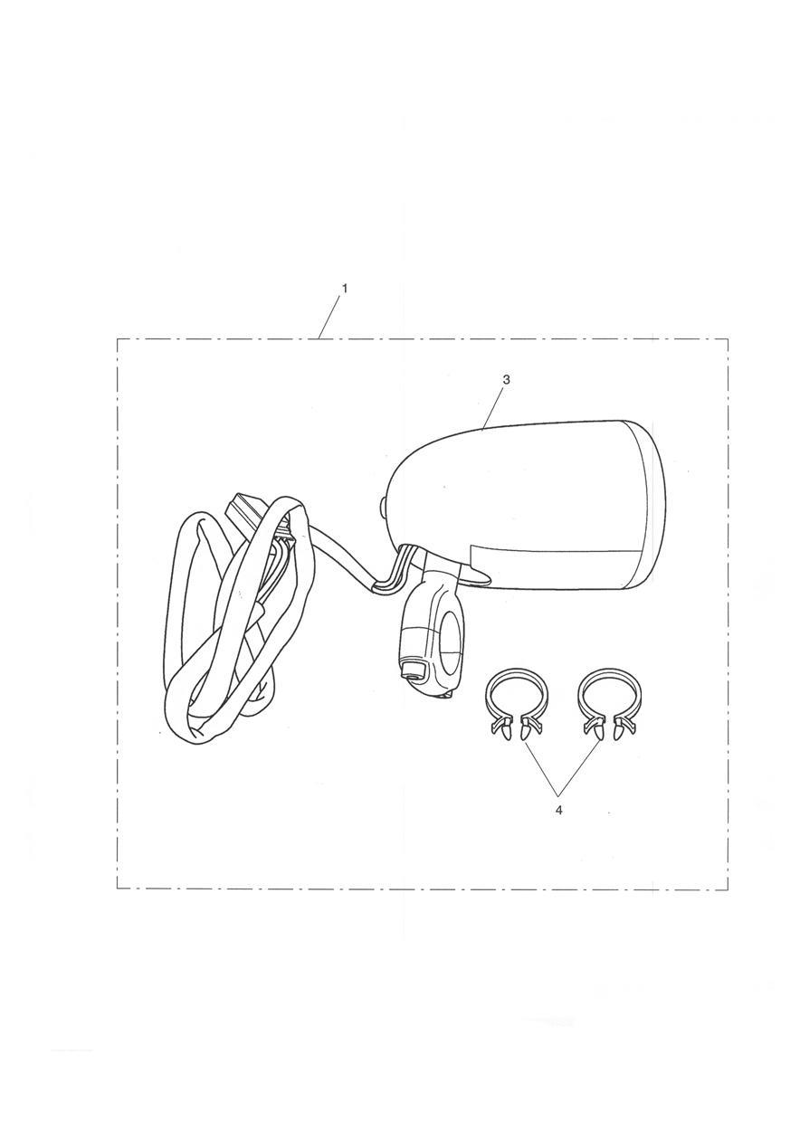 Analogue Clock Kit exploded diagram
