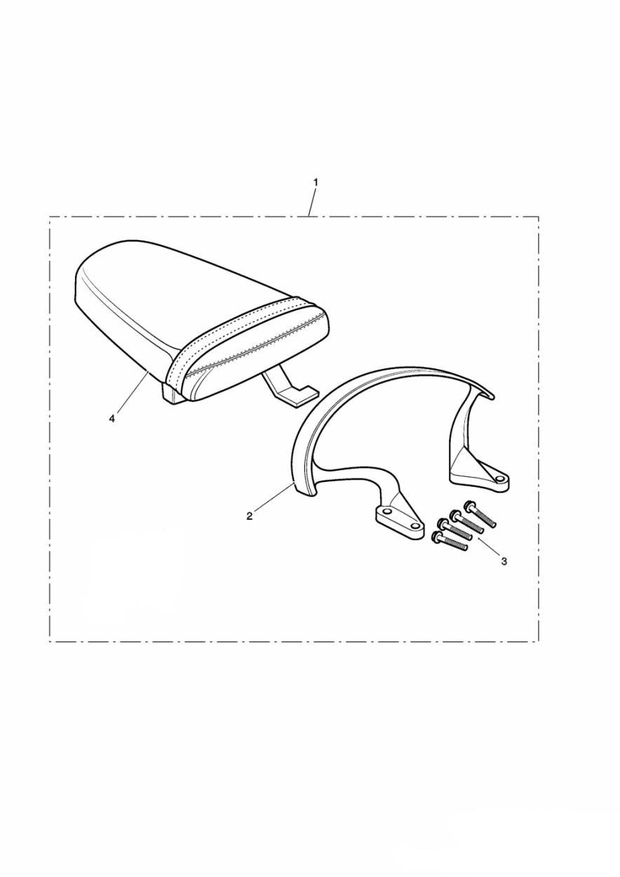 Grab Rail Kit exploded diagram