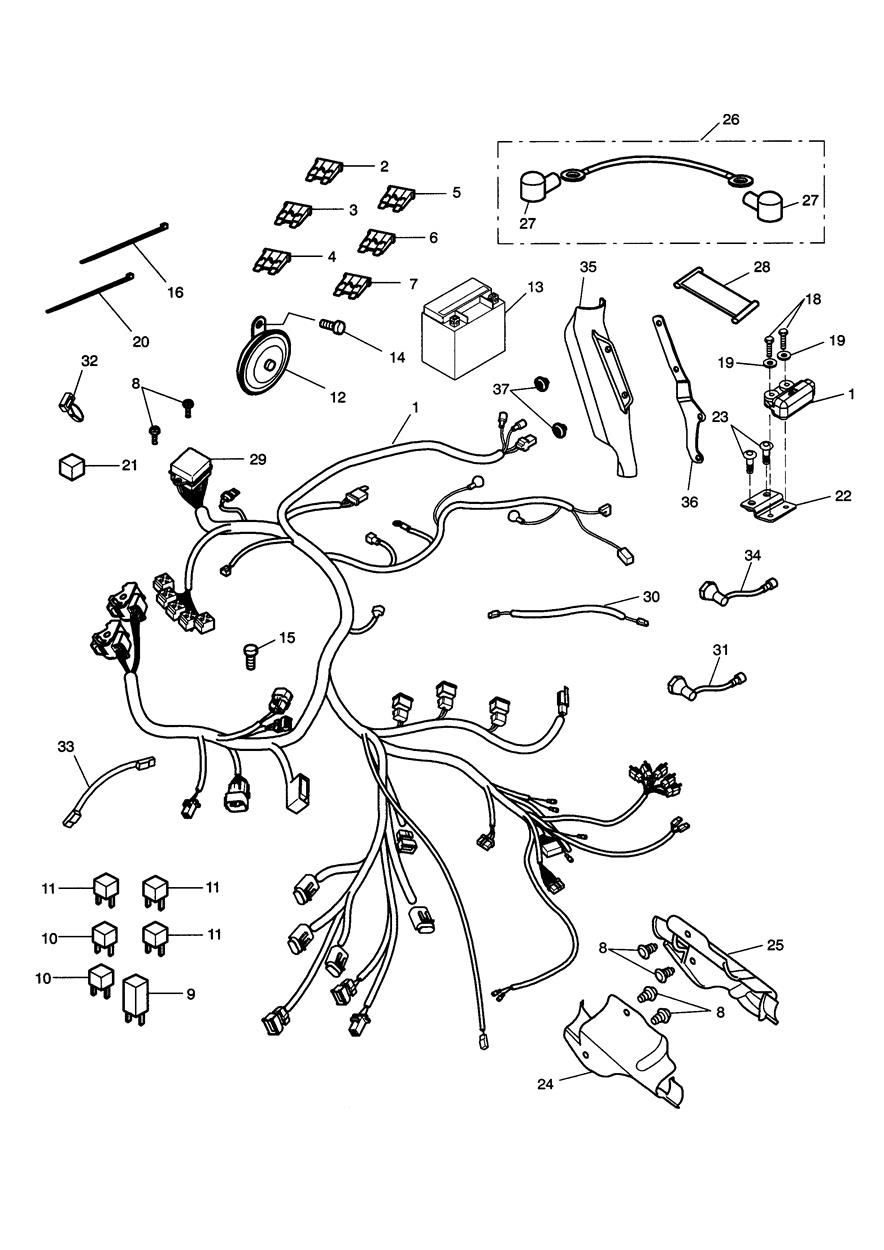 Electrical Equipment exploded diagram
