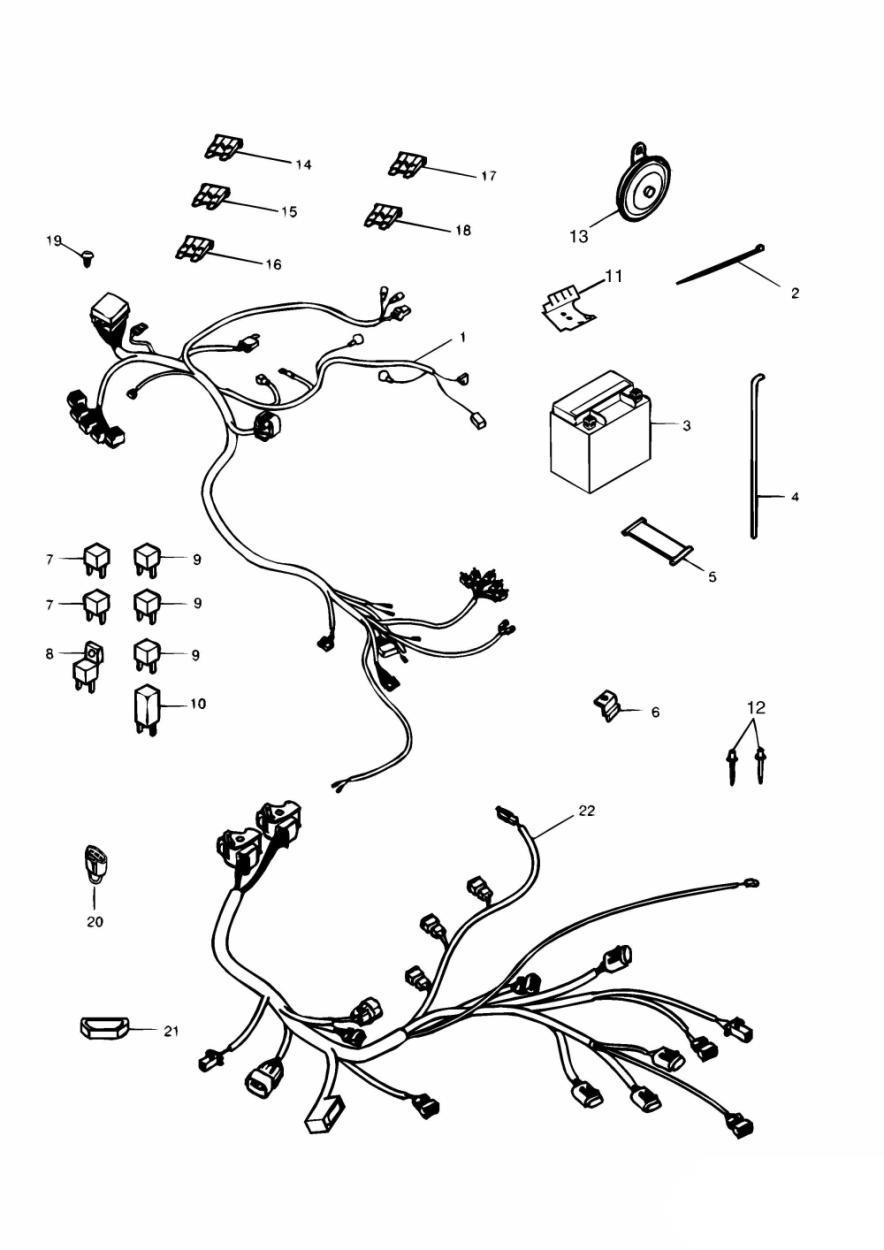Electrical Equipment exploded diagram