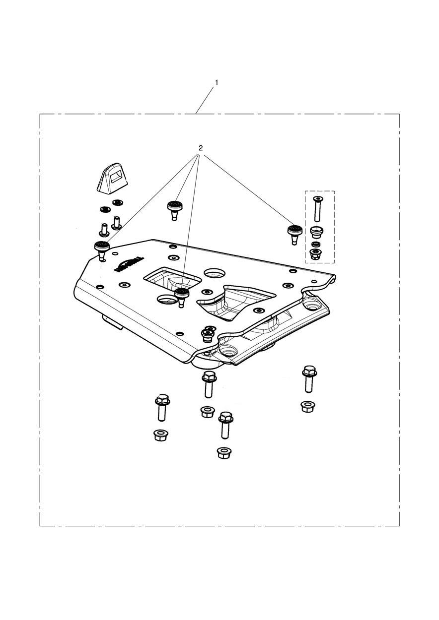 Sliding Carriage Kit exploded diagram