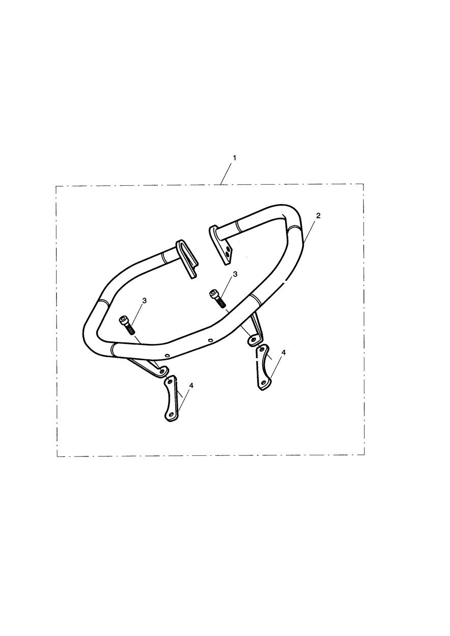 Engine Dresser Bar Kit, Oversized exploded diagram