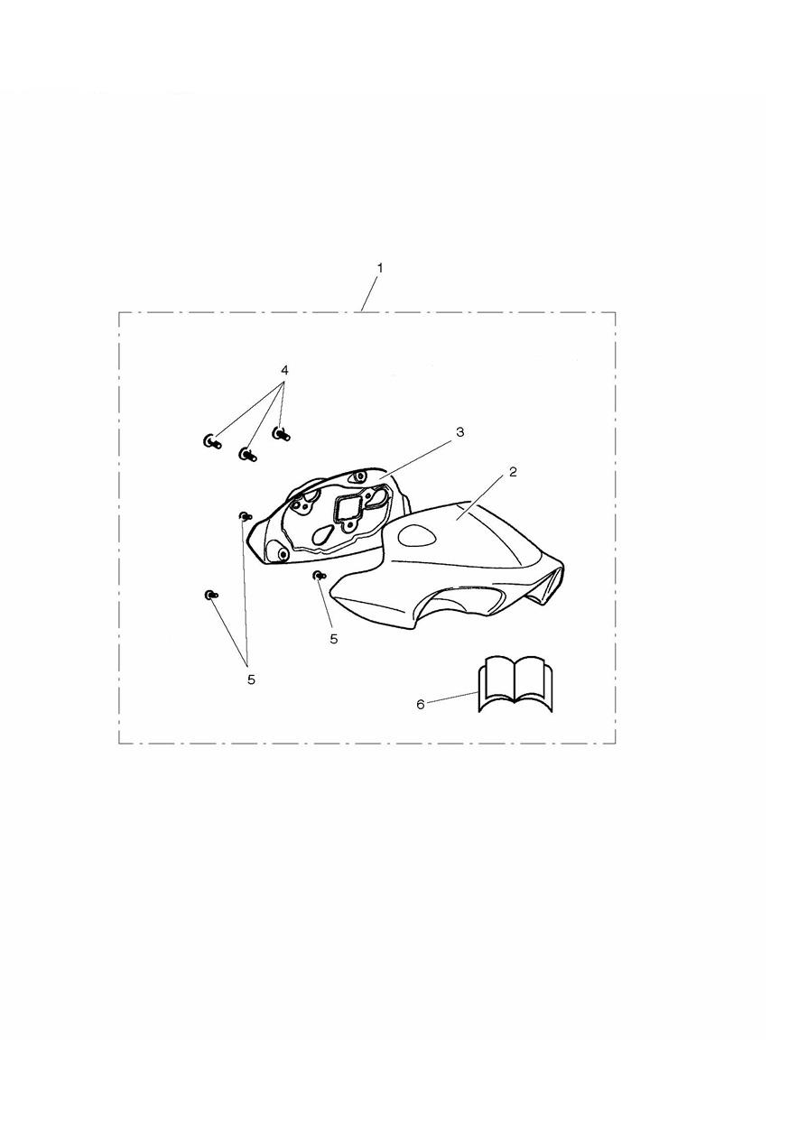 Flyscreen Kit exploded diagram