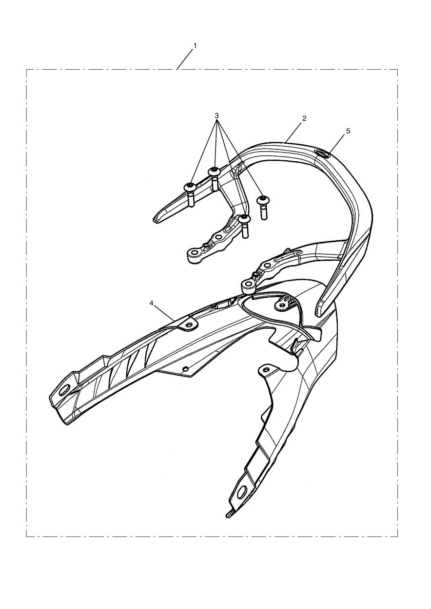 Grab Rail exploded diagram