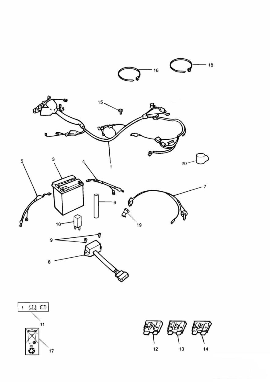 Electrical Equipment exploded diagram