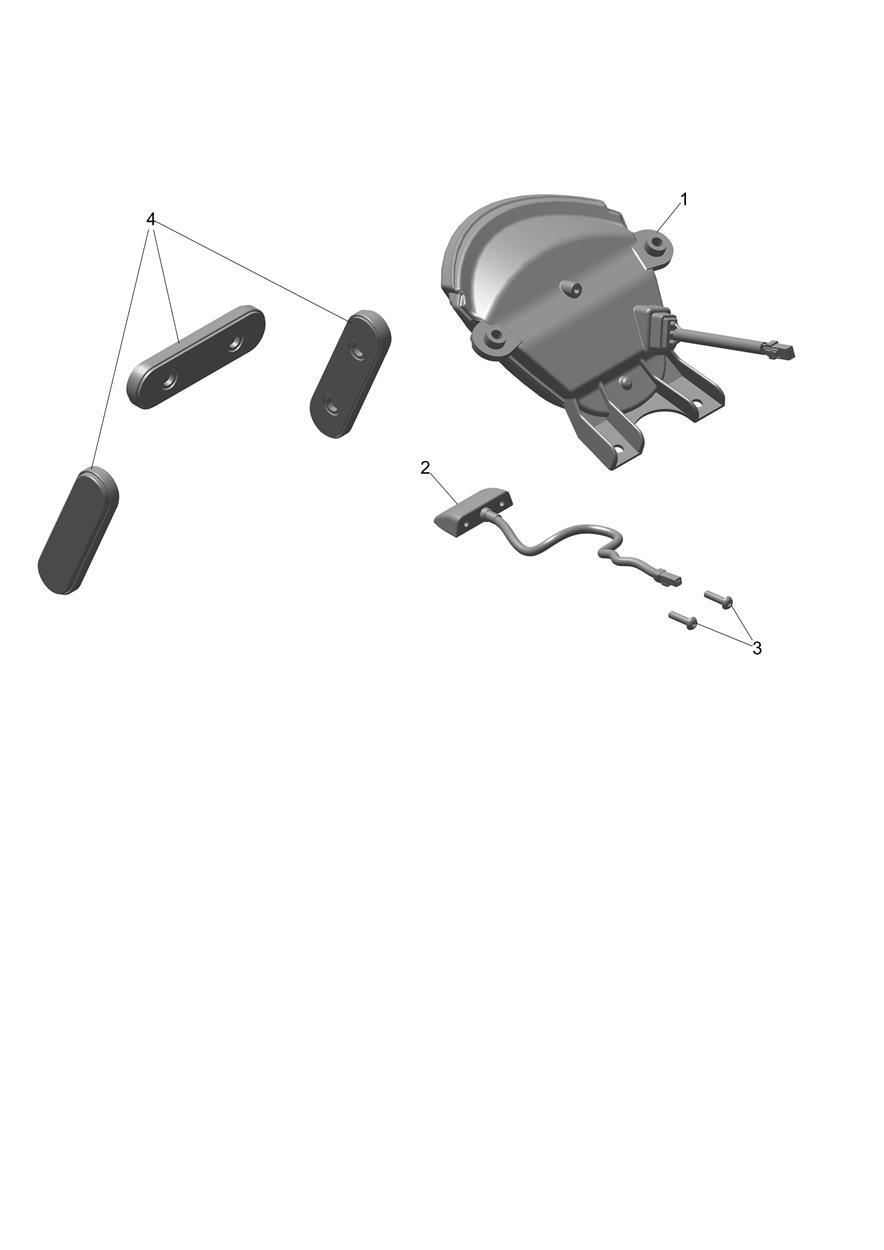 Rear Light exploded diagram