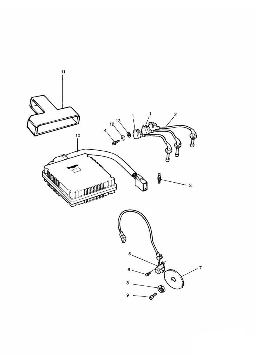 Ignition System exploded diagram