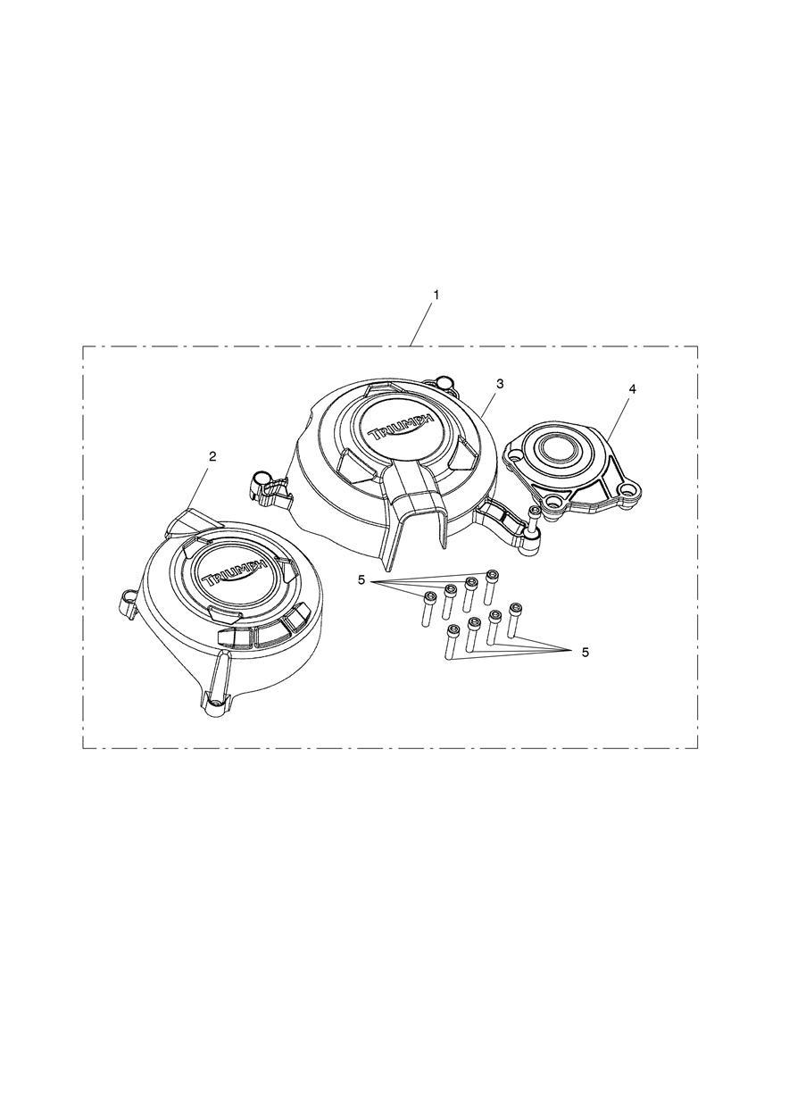 Cover Protectors Kit exploded diagram
