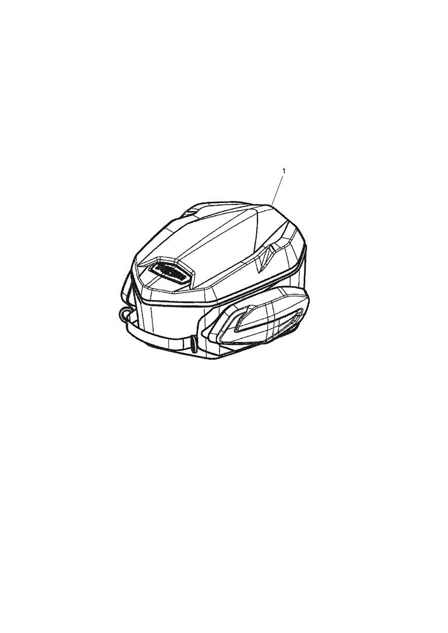 Tail Pack, 10-15L exploded diagram
