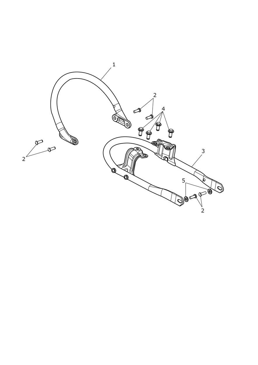 Grab Rail - N/A Bud Ekins Edition exploded diagram