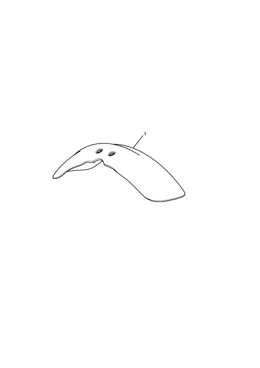 Front Mudguard Kit exploded diagram