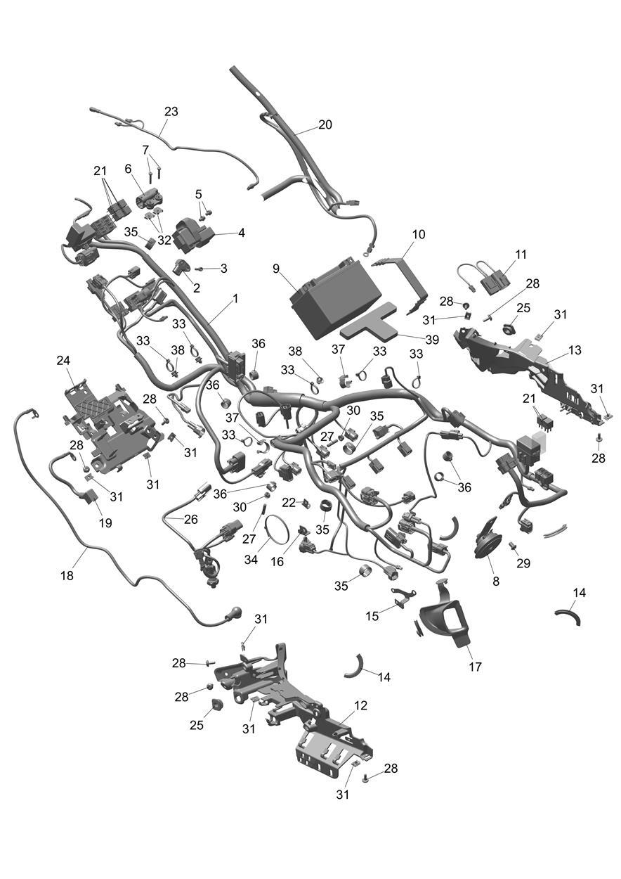 Electrical System exploded diagram