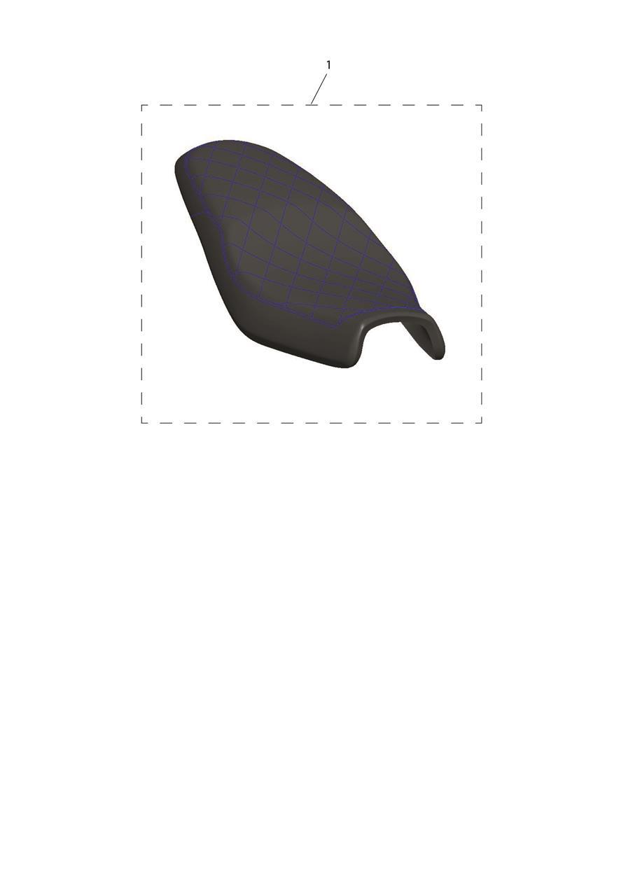 Quilted Seat exploded diagram