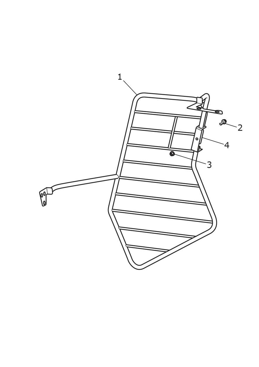 Saree Guard - IN Only exploded diagram