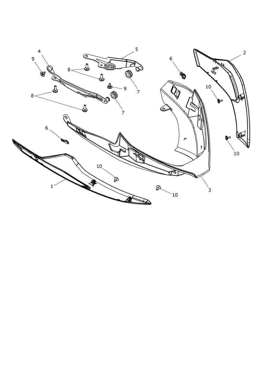 Bellypan exploded diagram