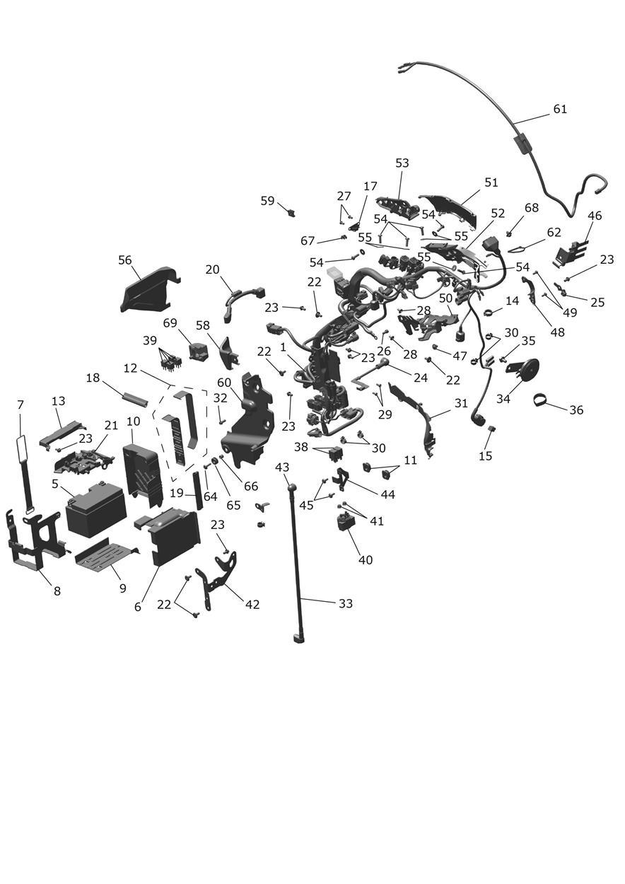 Electrical Equipment exploded diagram