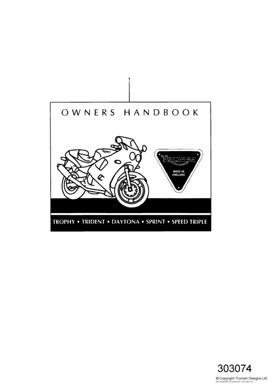 Owners Handbook exploded diagram