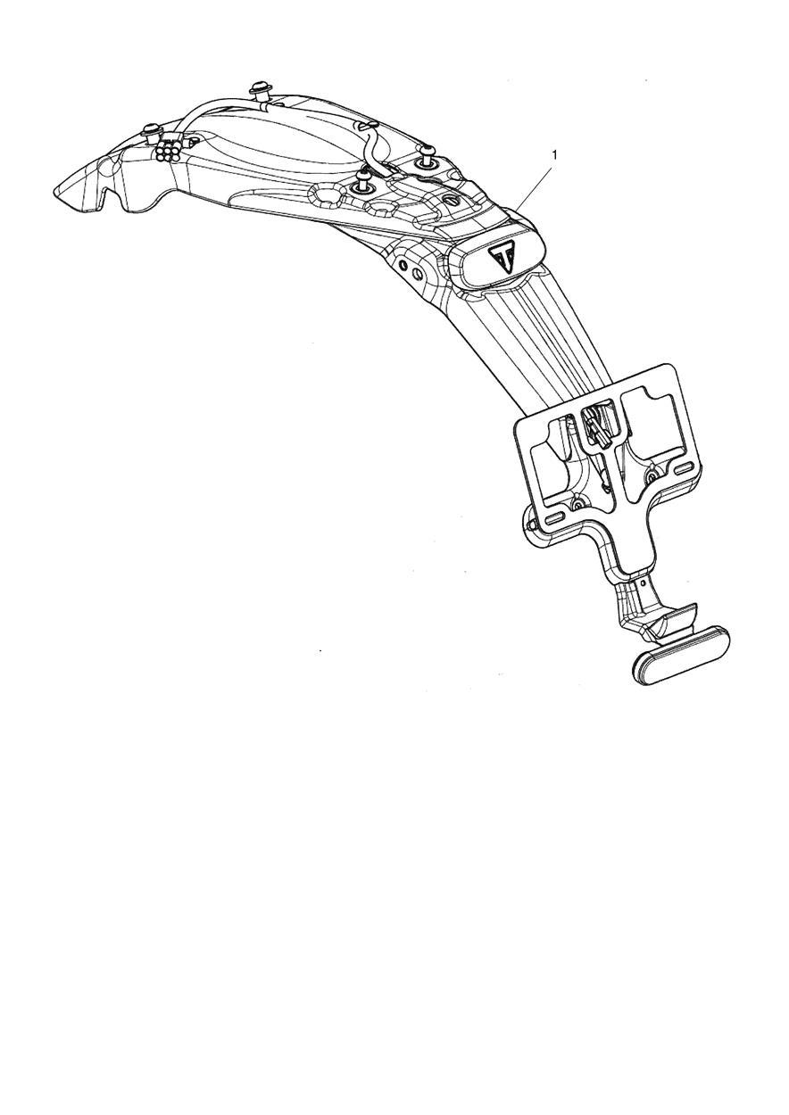 Fender Removal Kit, Multifunction, US Only exploded diagram