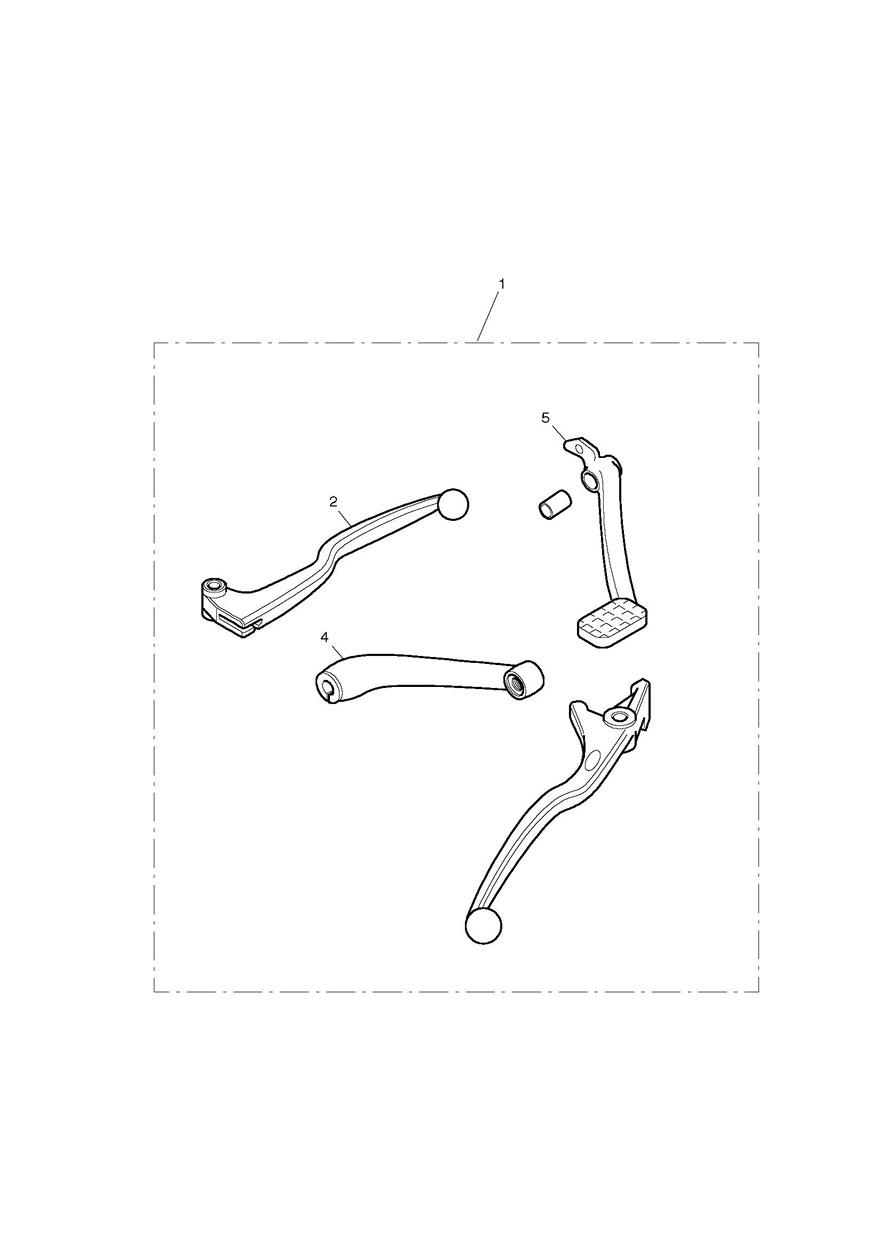 Lever Kit, Chrome exploded diagram