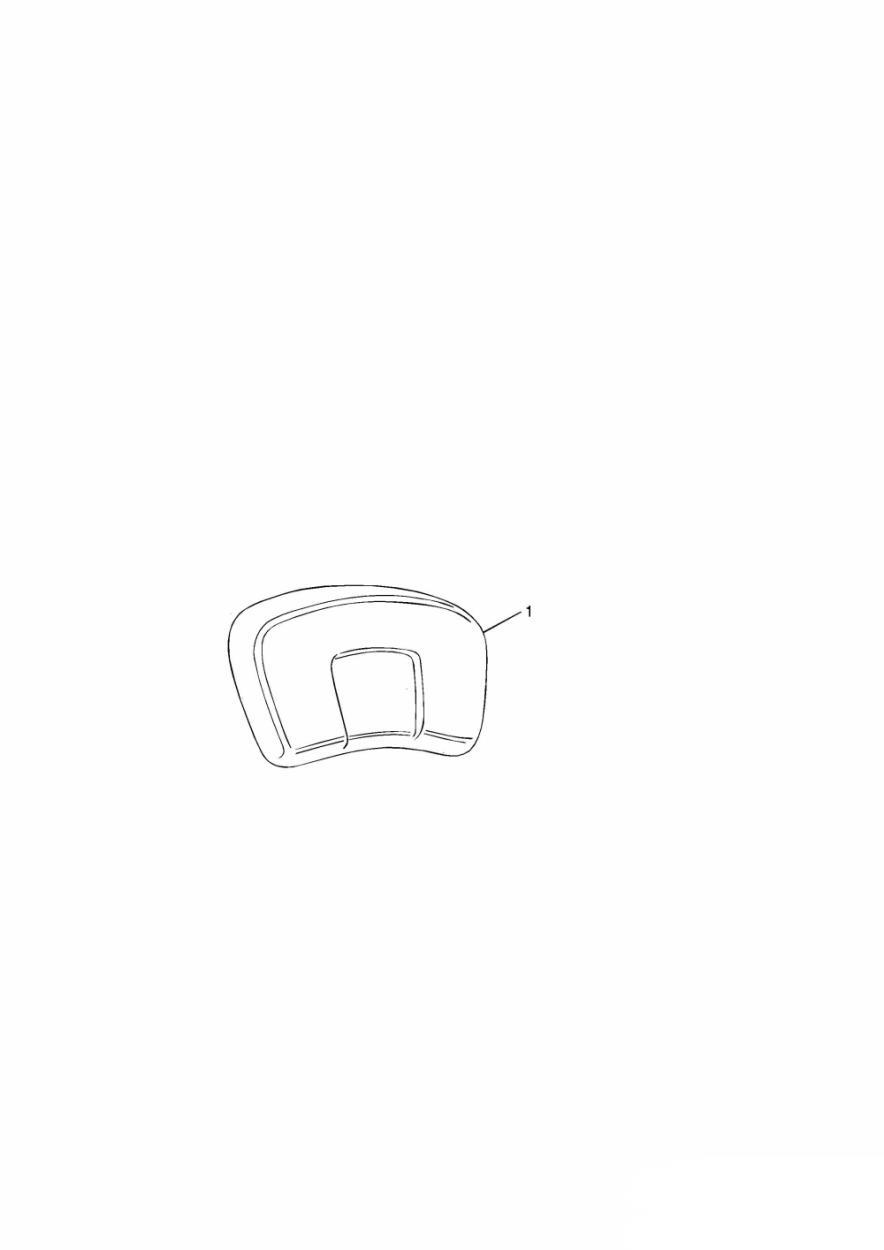 Back Rest exploded diagram