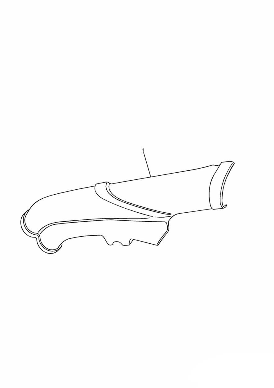 Frame Protector Kit, Carbon Fibre Look exploded diagram
