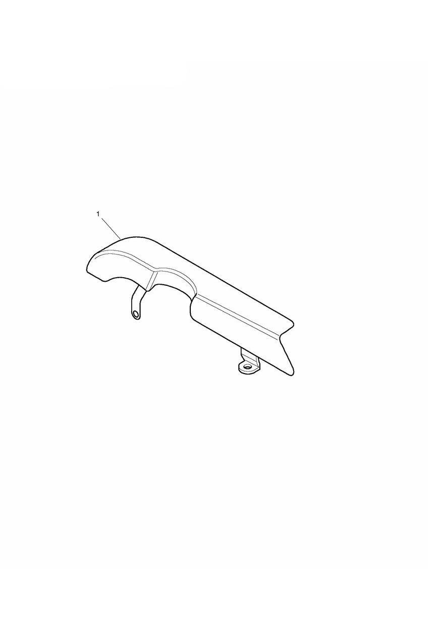 Chain Guard Kit, Chrome exploded diagram