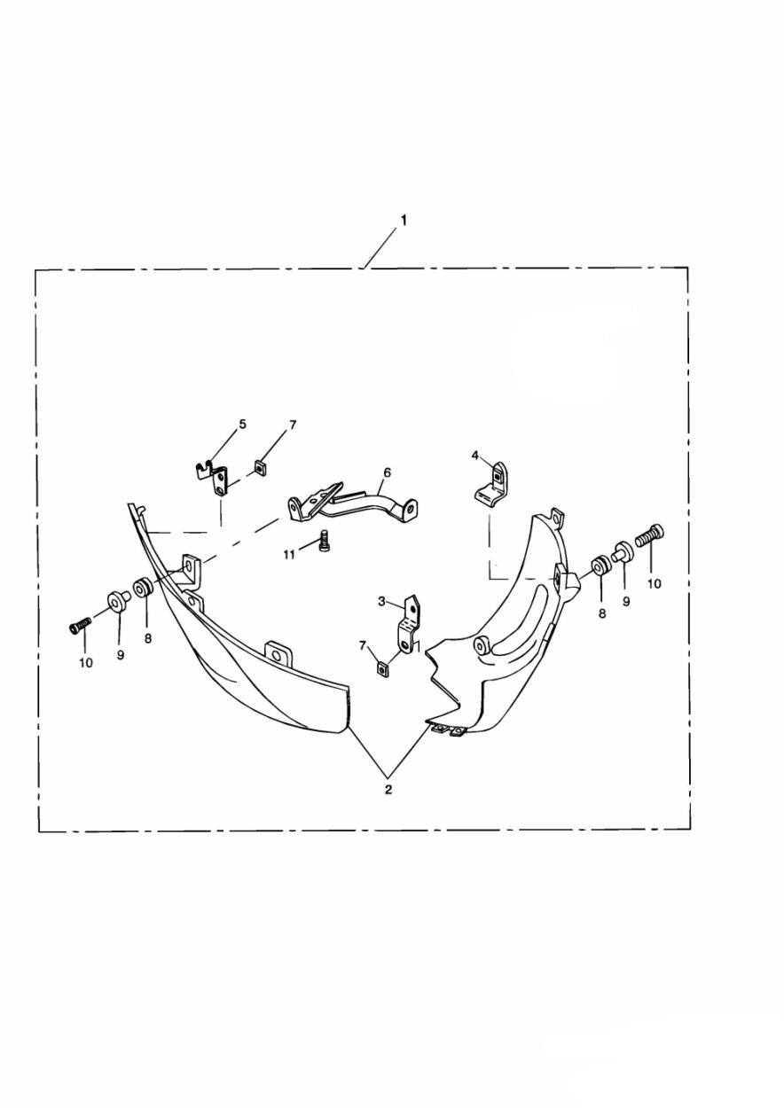 Belly Pan Kit exploded diagram