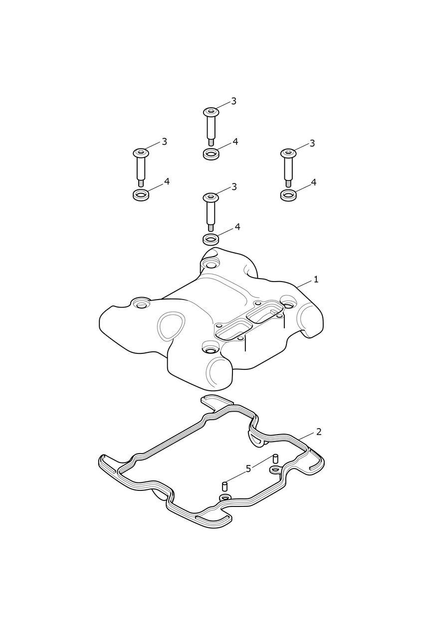 Cam Cover exploded diagram