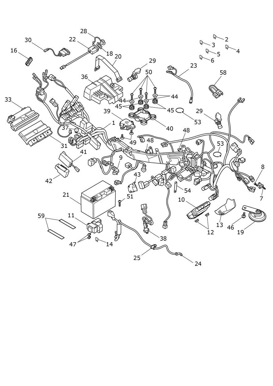 Electrical System exploded diagram