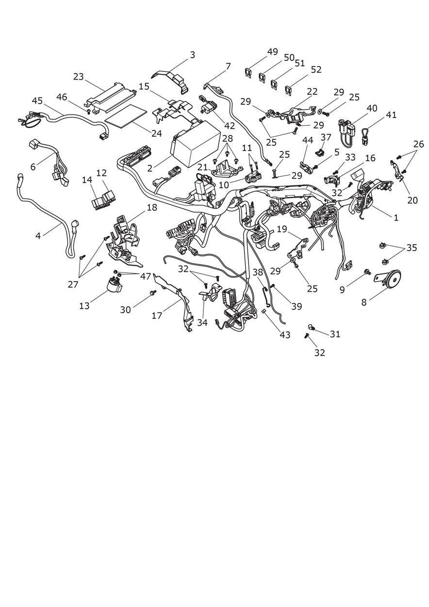 Electrical System exploded diagram