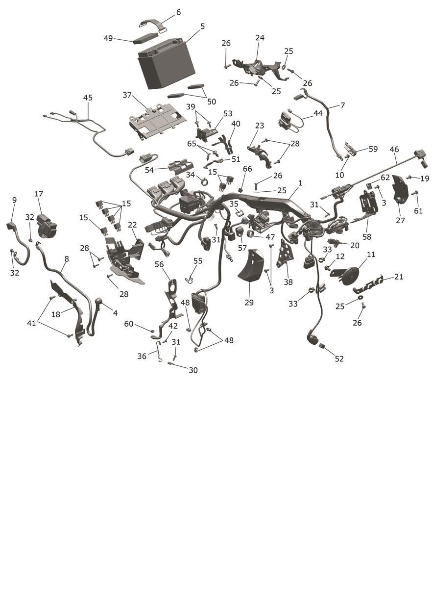 Electrical Equipment exploded diagram