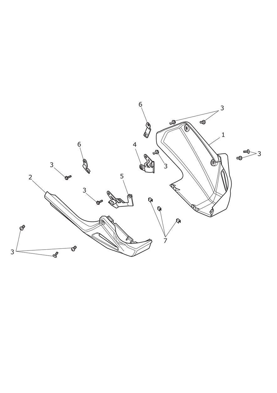 Sumpguard exploded diagram