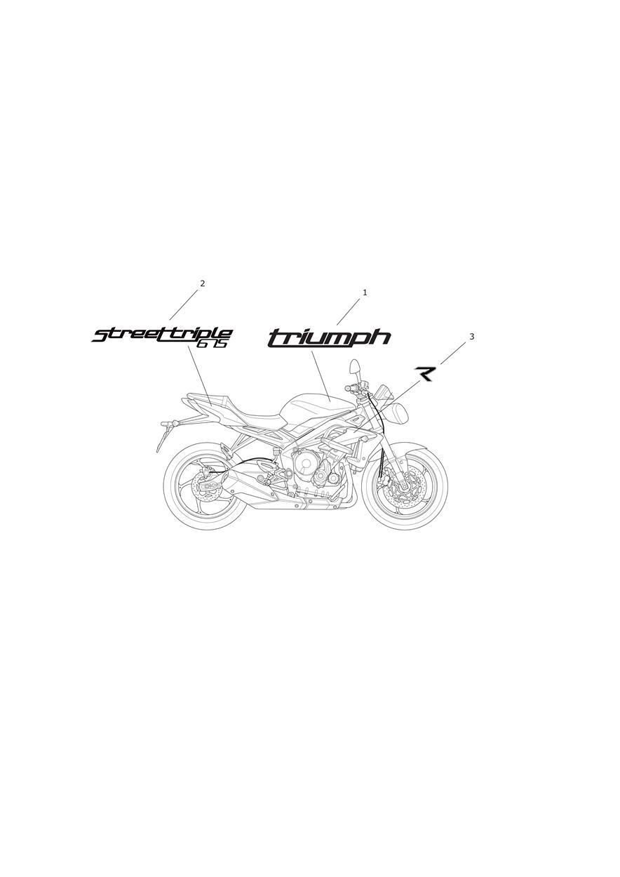 Decals exploded diagram