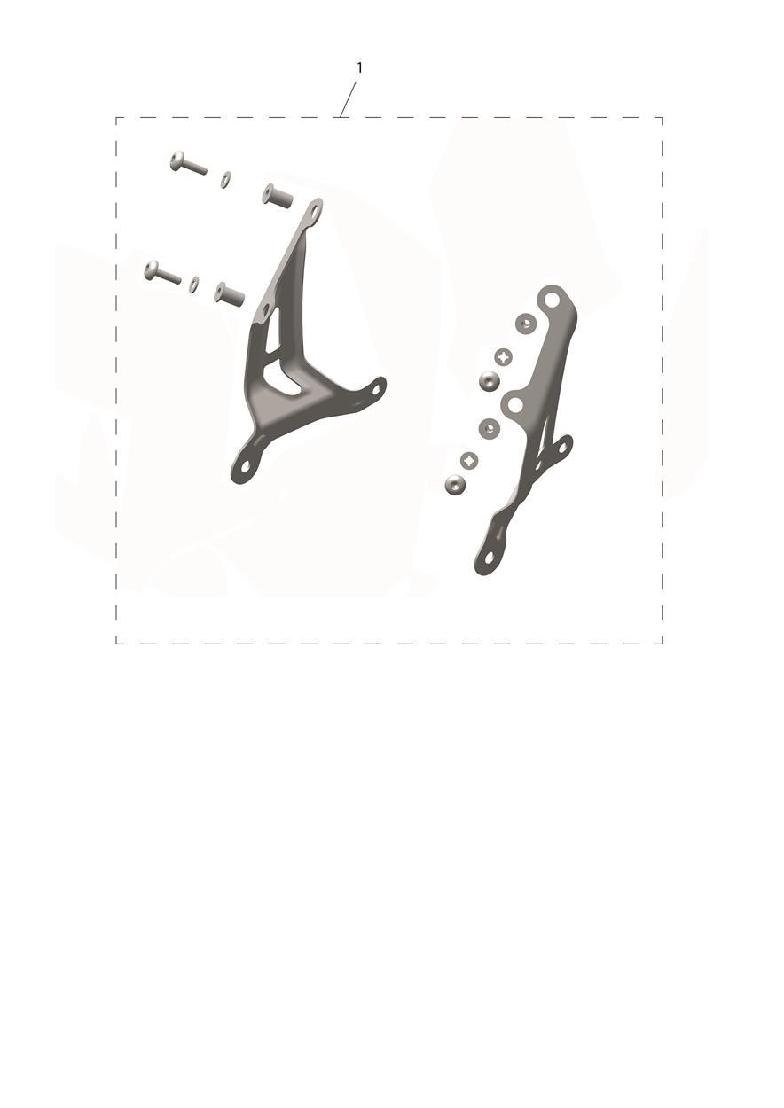 Fitting Kit, Screen exploded diagram