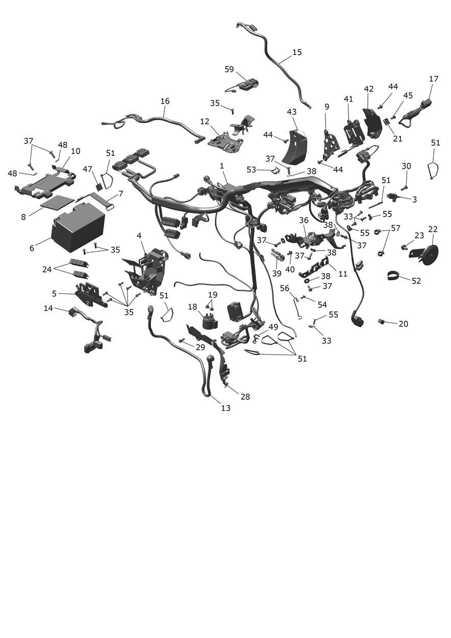 Electrical System exploded diagram
