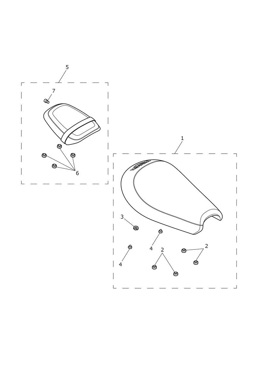 Seat Assembly exploded diagram