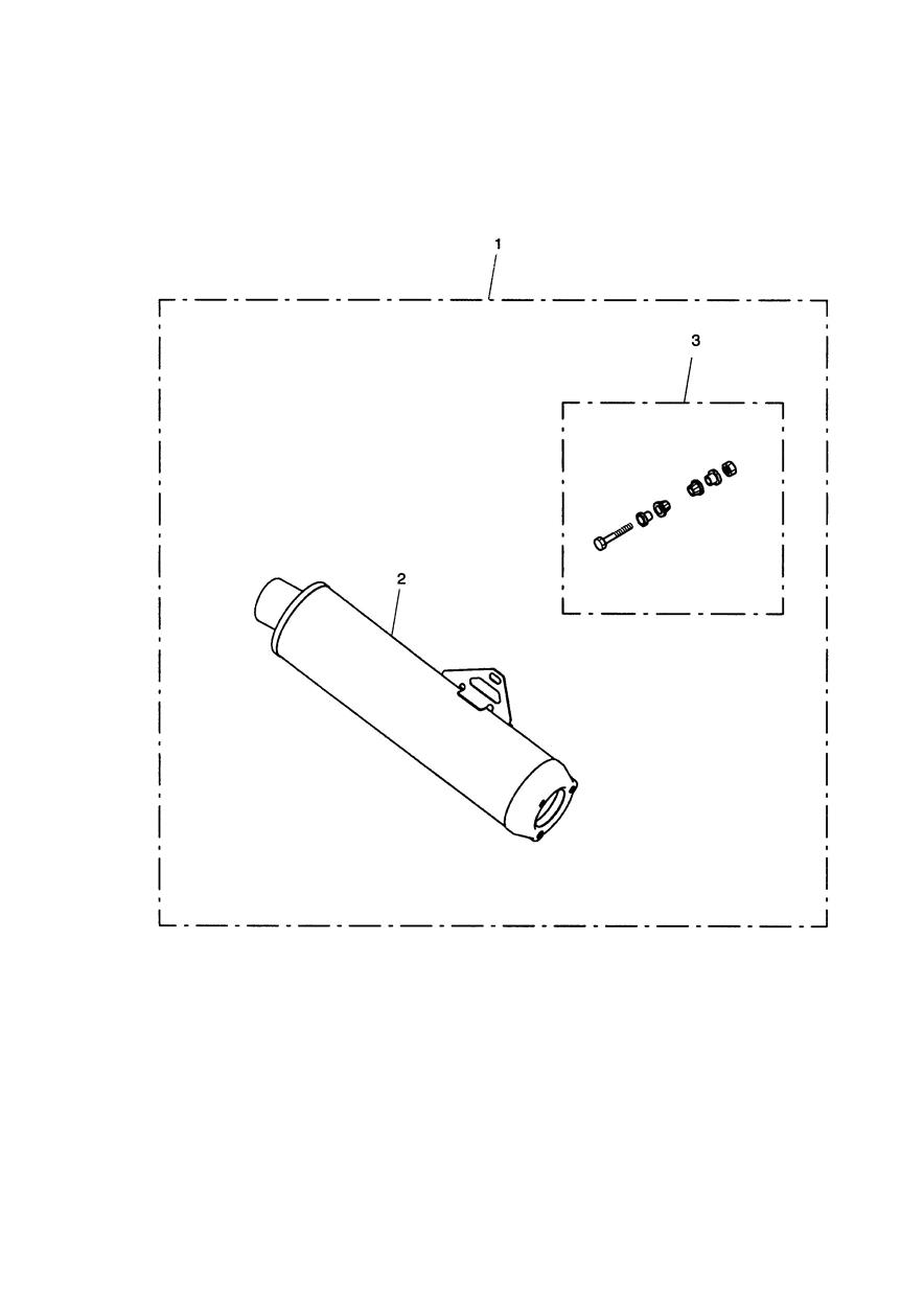 Silencer Kit, Stainless Steel exploded diagram