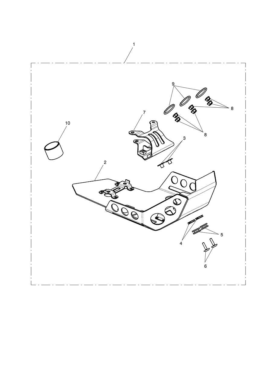 Sump Guard Kit exploded diagram