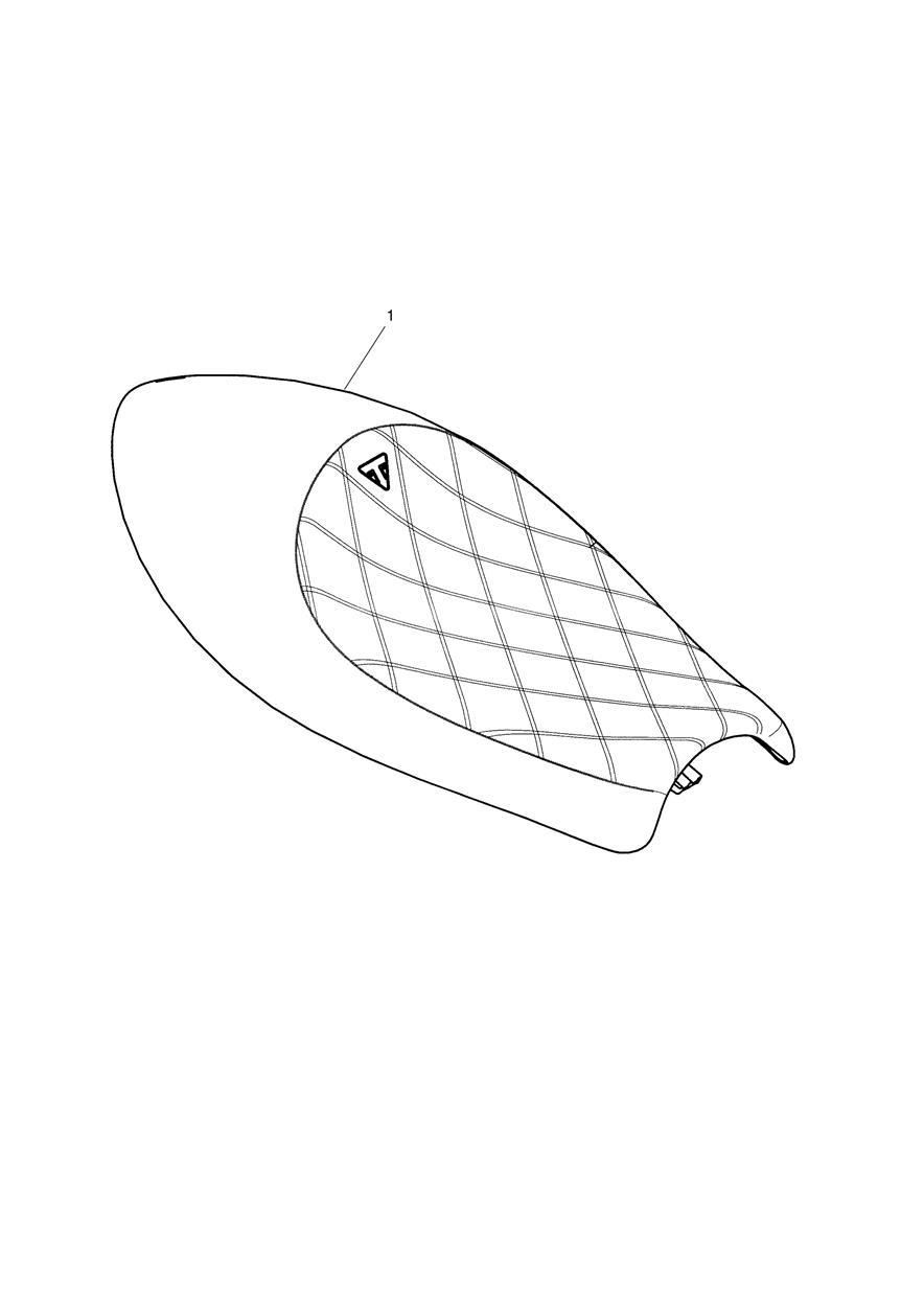 Rider Seat, Low exploded diagram