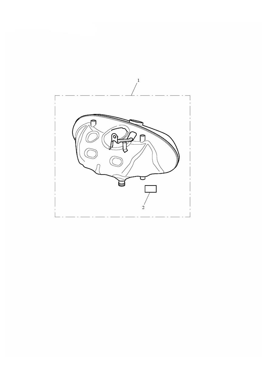 Oil Tank, Chrome exploded diagram