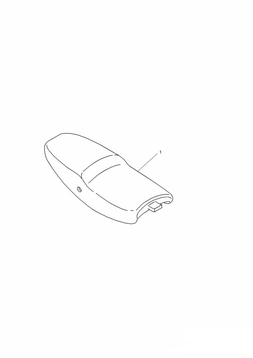 Gel Seat exploded diagram