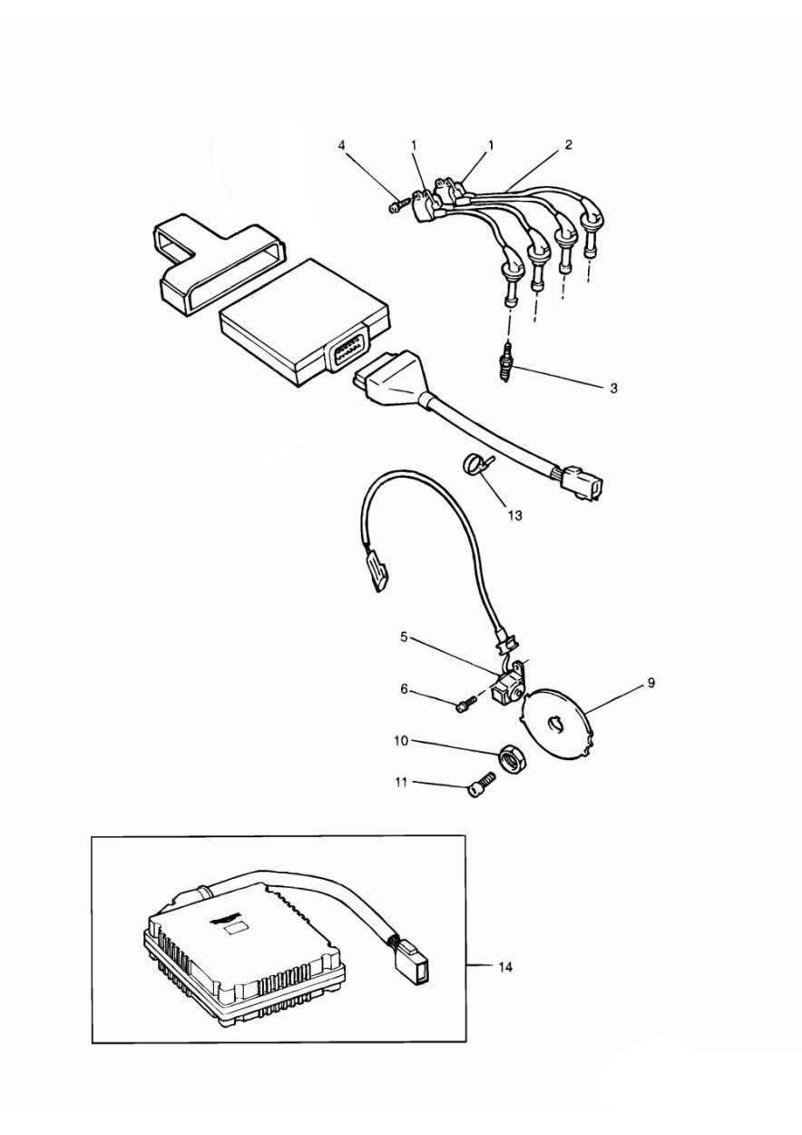 Ignition System exploded diagram