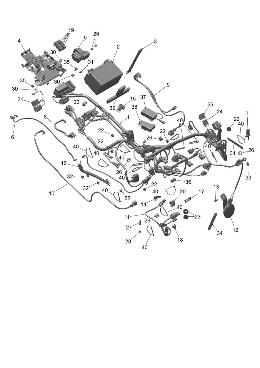 Electrical System exploded diagram