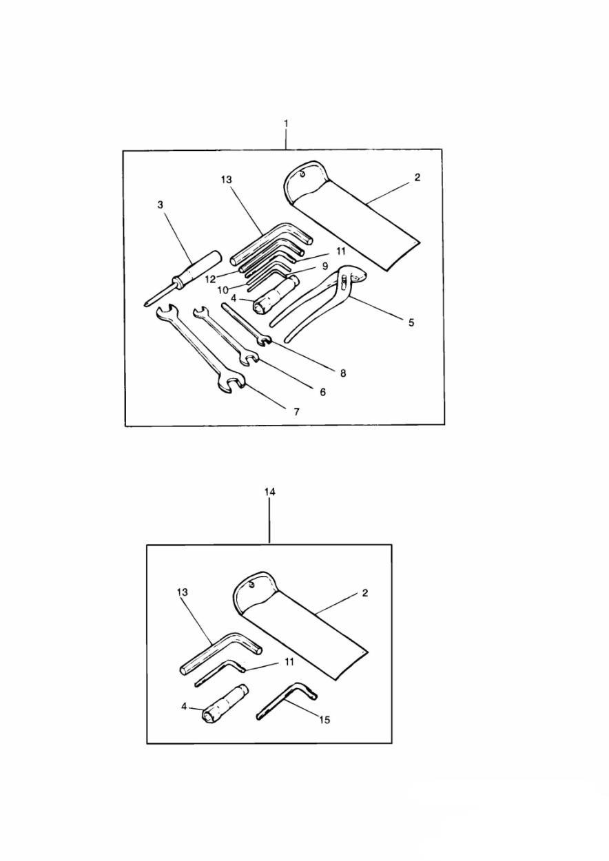 Tool Kit exploded diagram