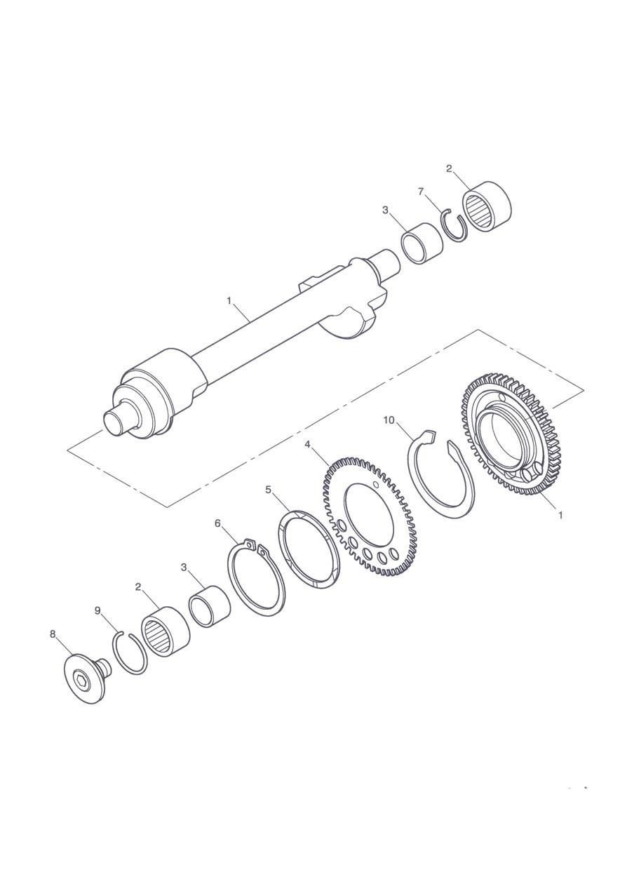 Balancer exploded diagram