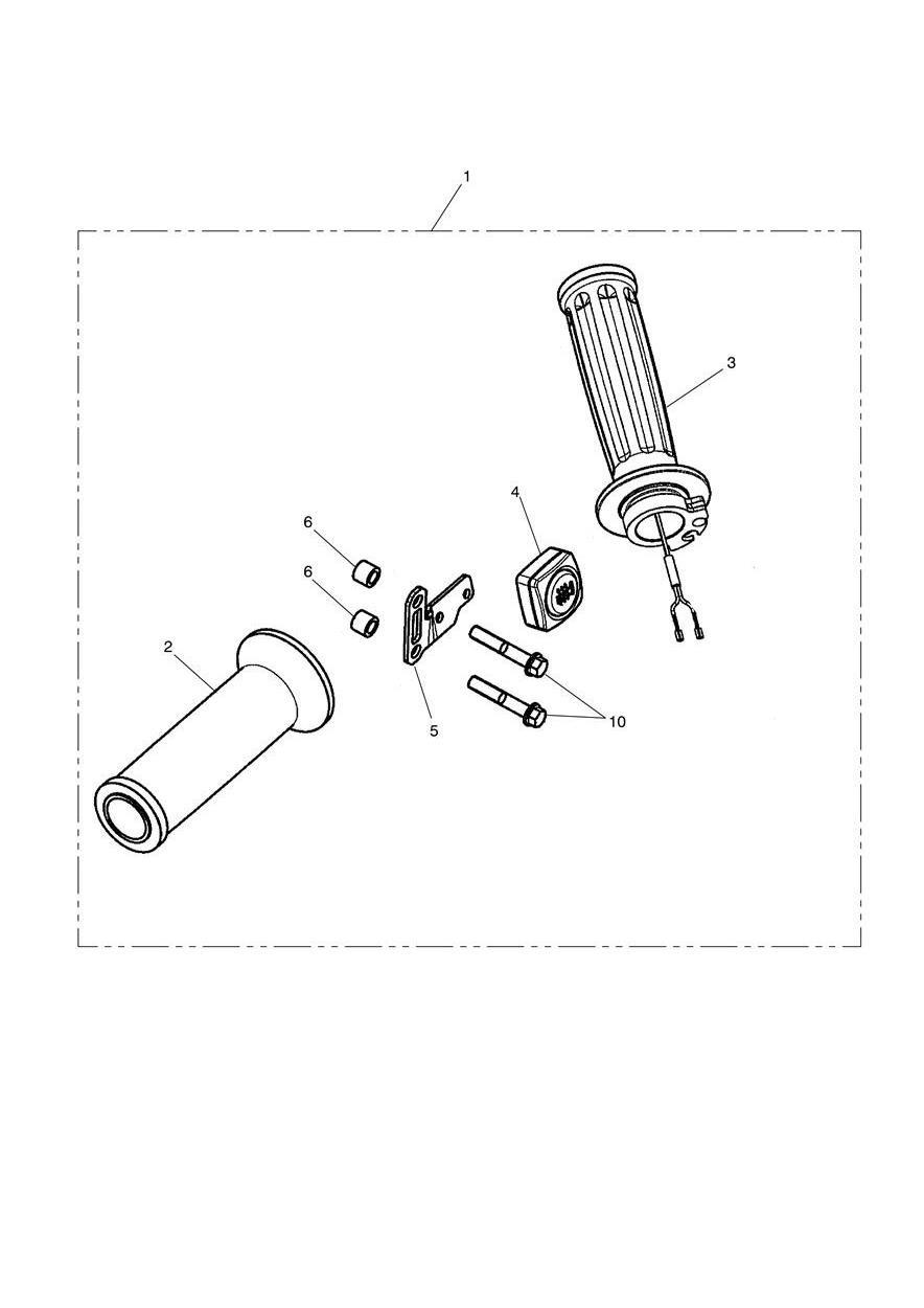 Heated Grip Kit exploded diagram