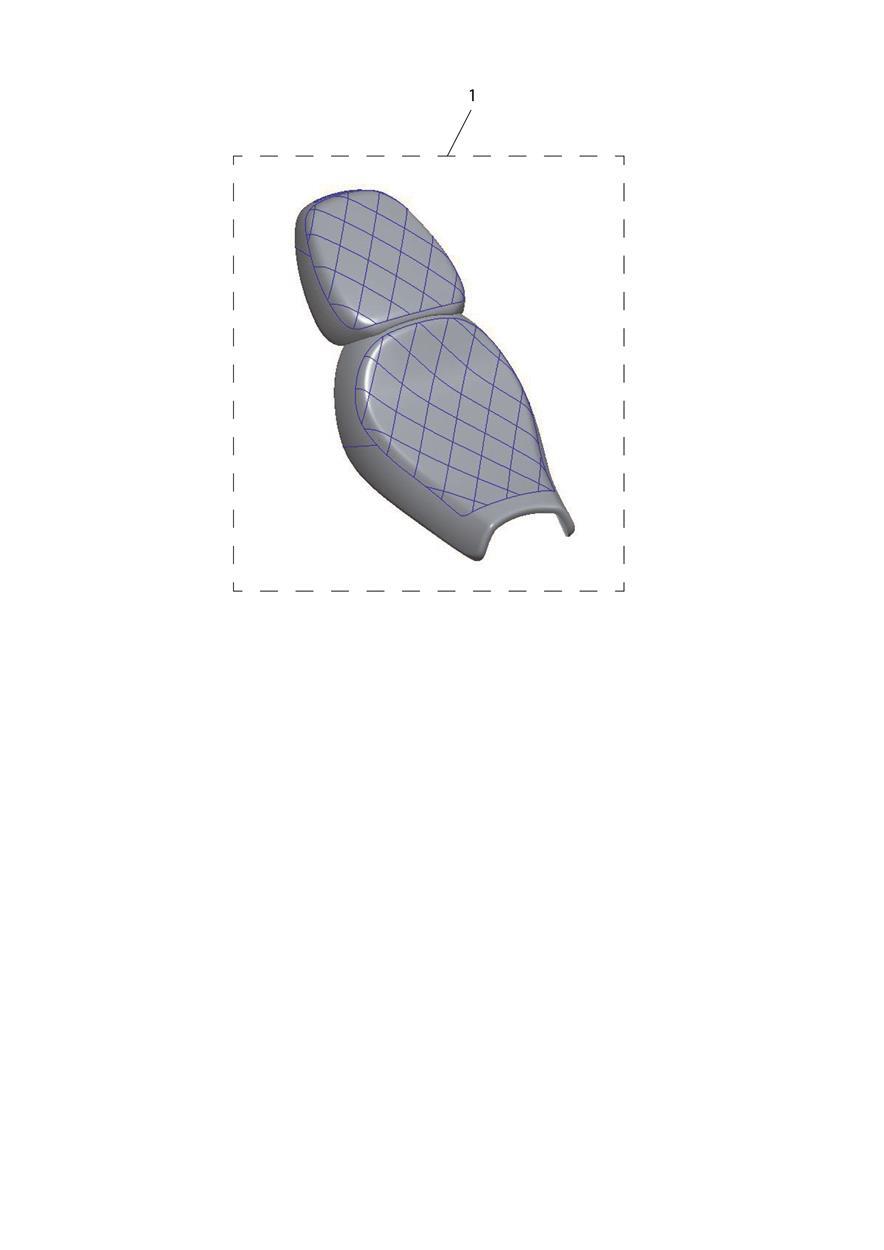 Comfort Seat exploded diagram